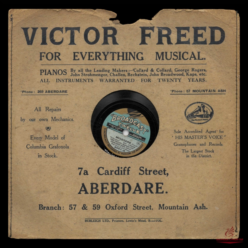 Record Sleeve Sold by Victor Freed ACVMS1998-2670-1-1 Record Sleeve Sold By Victor Freed