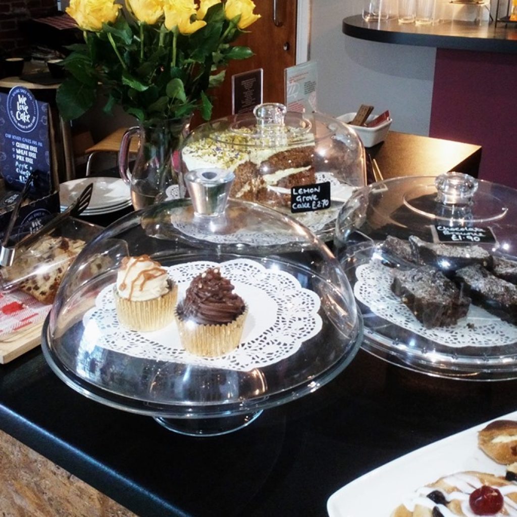 Museum Cafe - they sell cakes, sandwiches and cooked breakfasts