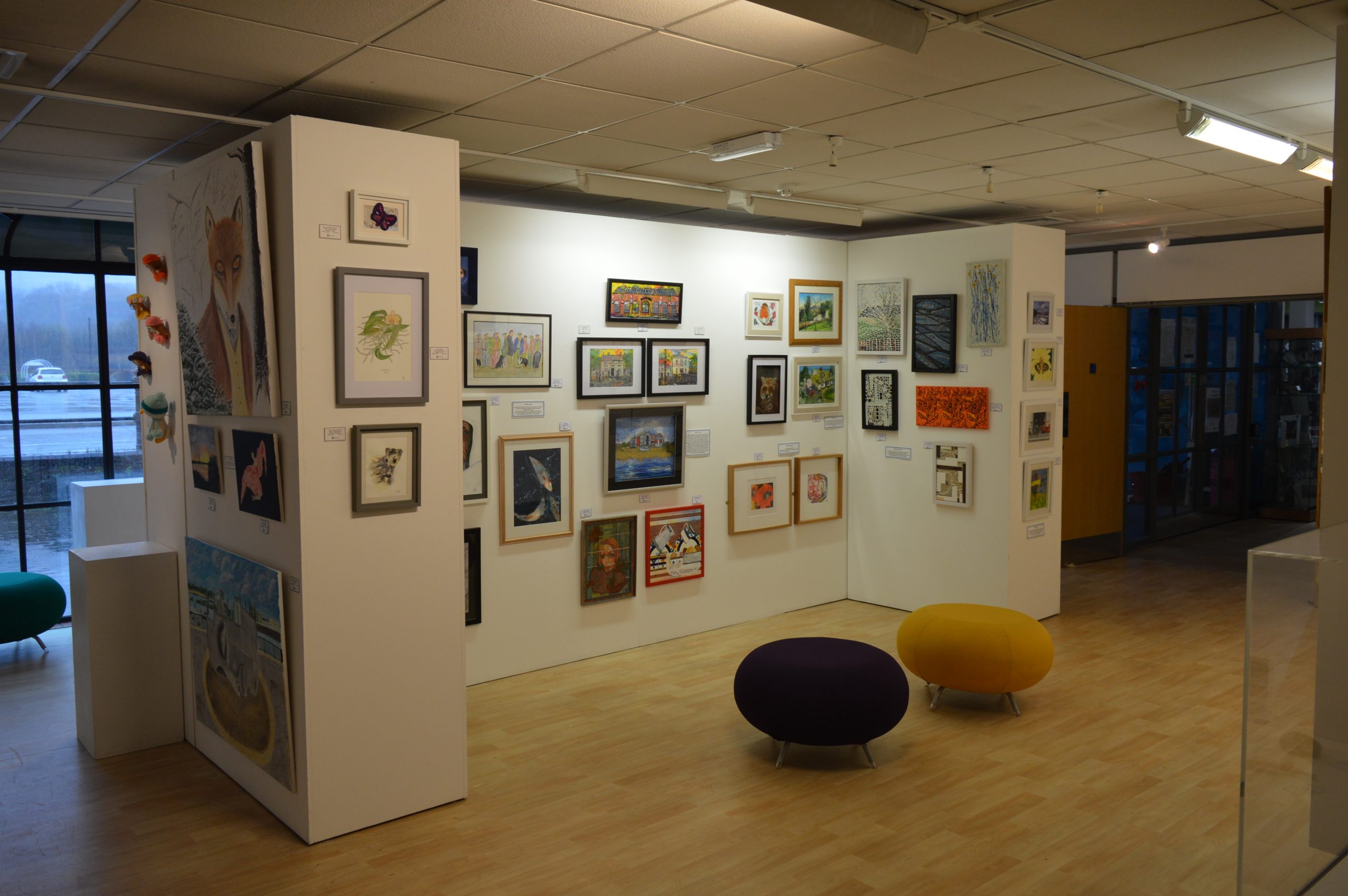 Art gallery at Cynon Valley Museum