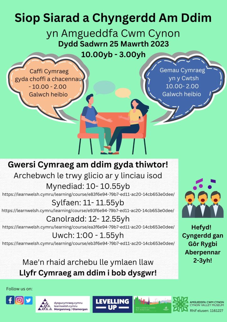 Free Welsh Lesson Siop Siarad