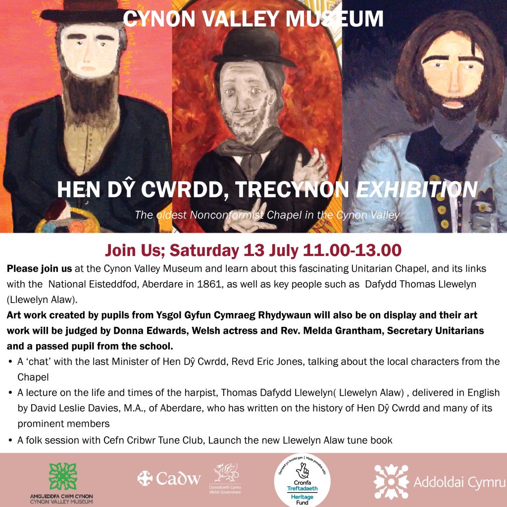 Hen Dy Cwrdd, Trecynon Exhibition & Opening Event - Saturday 13th July