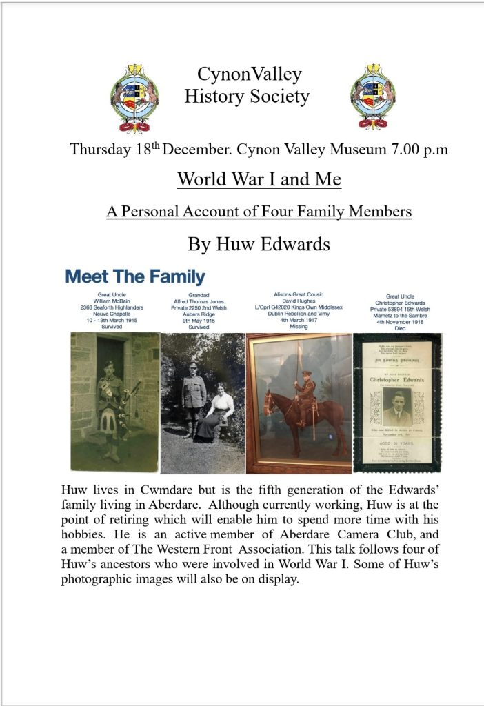 The story of four family members during the First World War by Huw Edwards.