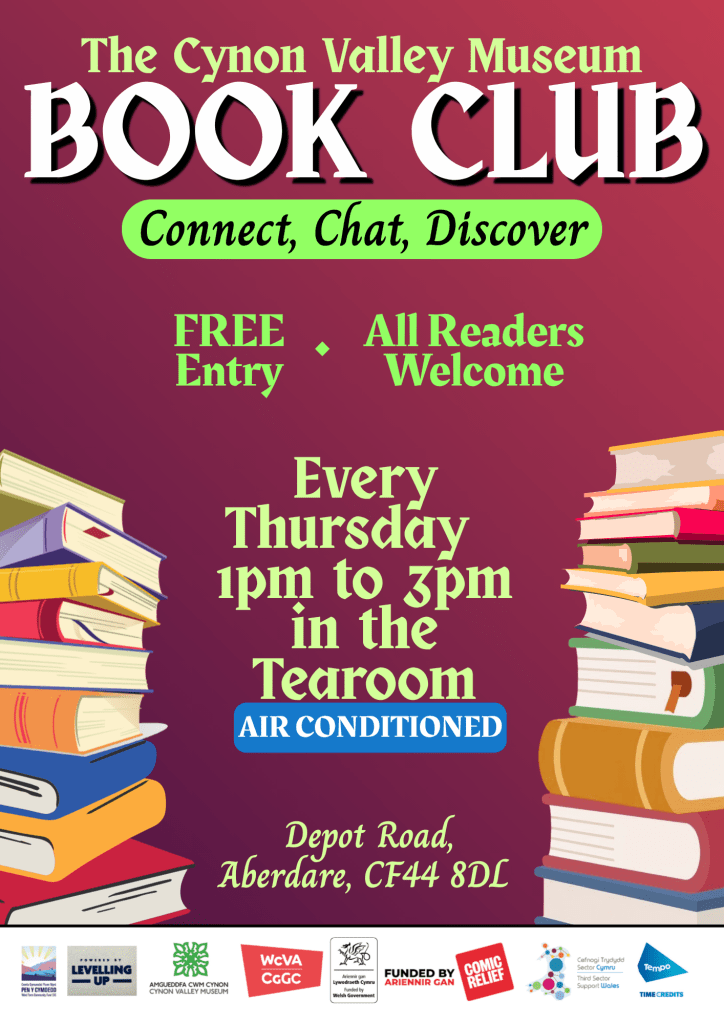 Book Club Now On at the Cynon Valley Museum!