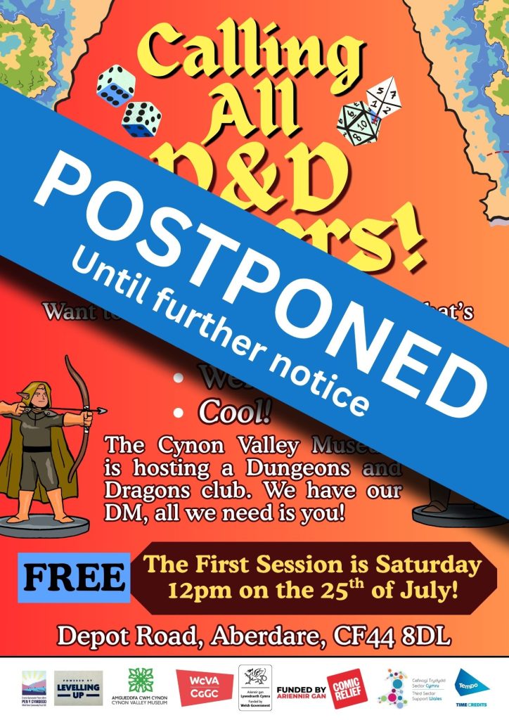 POSTPONED: D&D Club