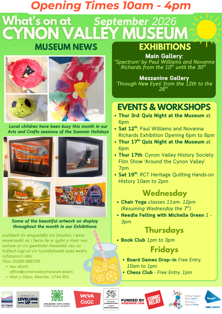 Museum Newsletter September!