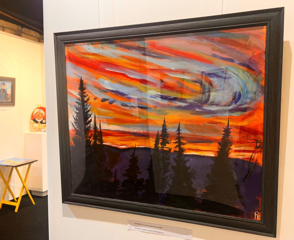 FINAL WEEK 'Painting out of the Darkness' Exhibition by Radical Rhymes