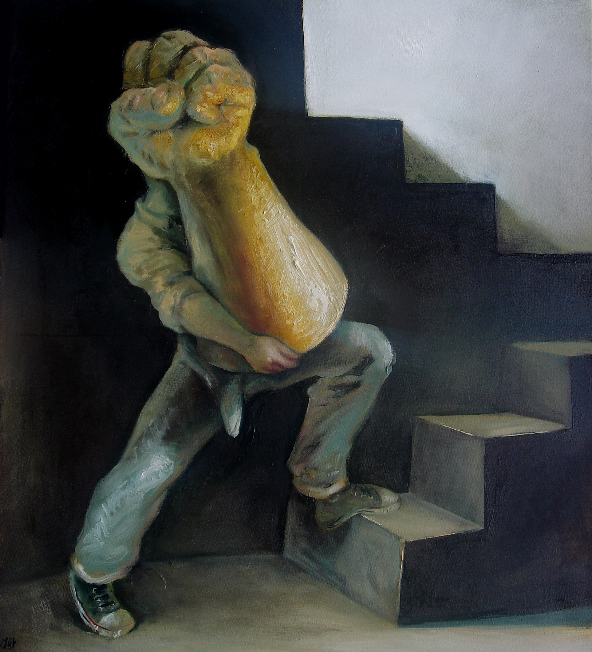 gustavius-payne-the-effigy-builder-oil-on-canvas-91x81cm
