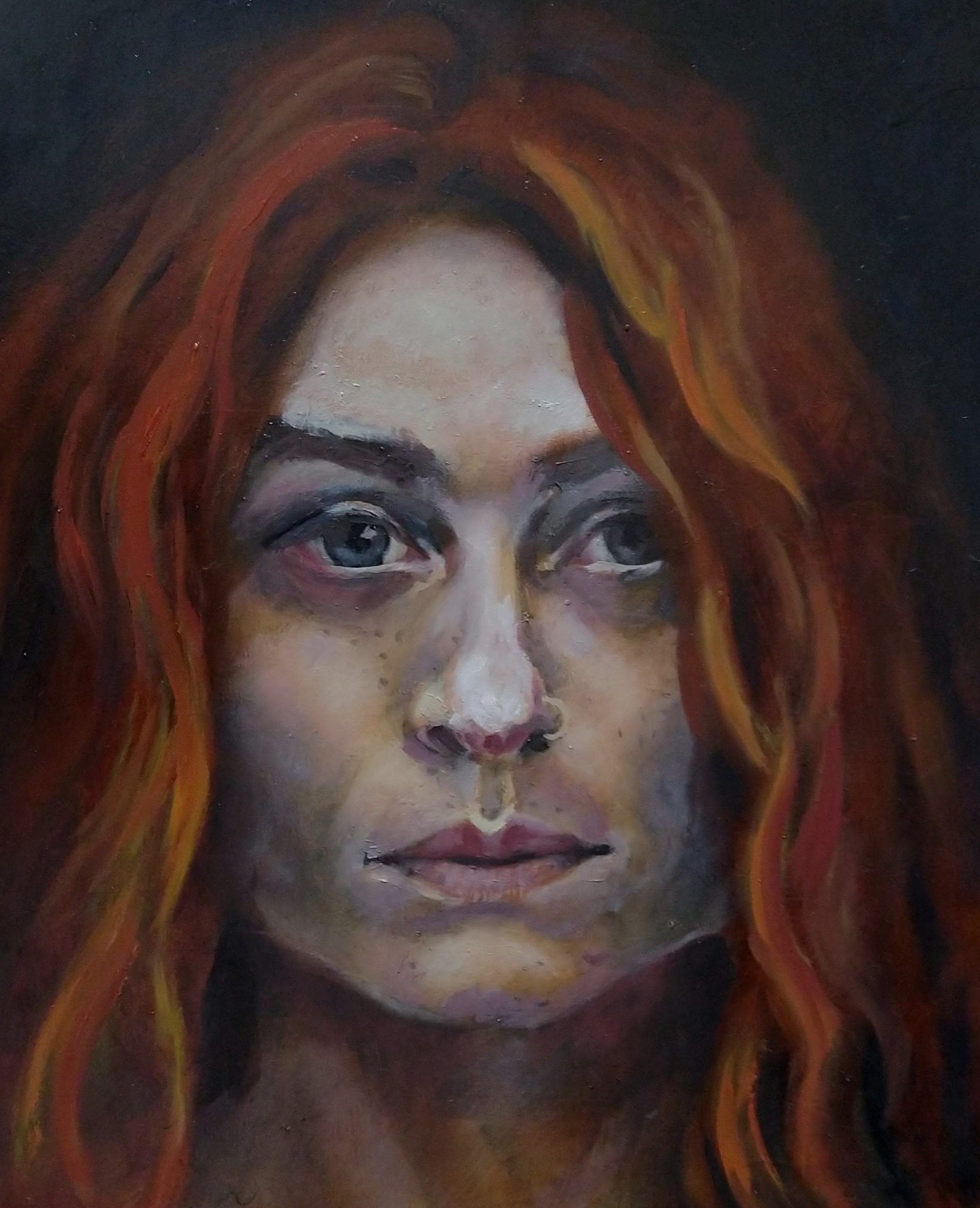 Portrait Oil Sketch, Neil Burridge, 2020