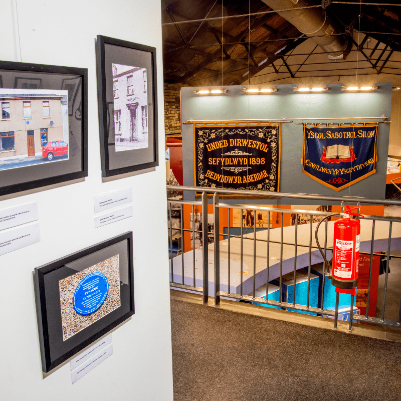 museum view from the mezzanine
