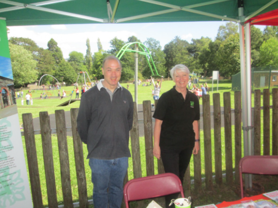 Cynon Valley Museum Volunteers at Aberdare Park