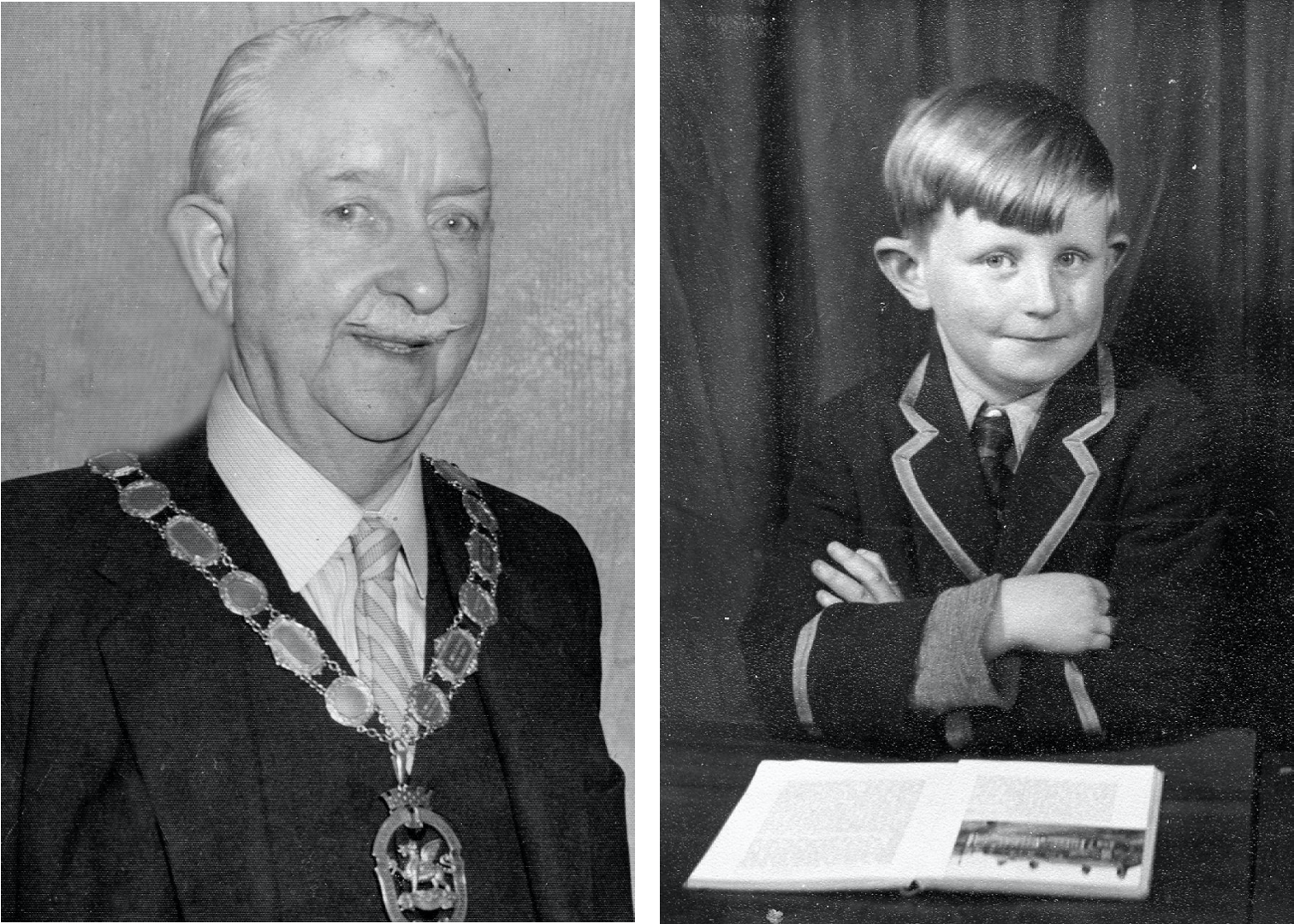 Paul Brewer:My grandfather and me. circa 1955