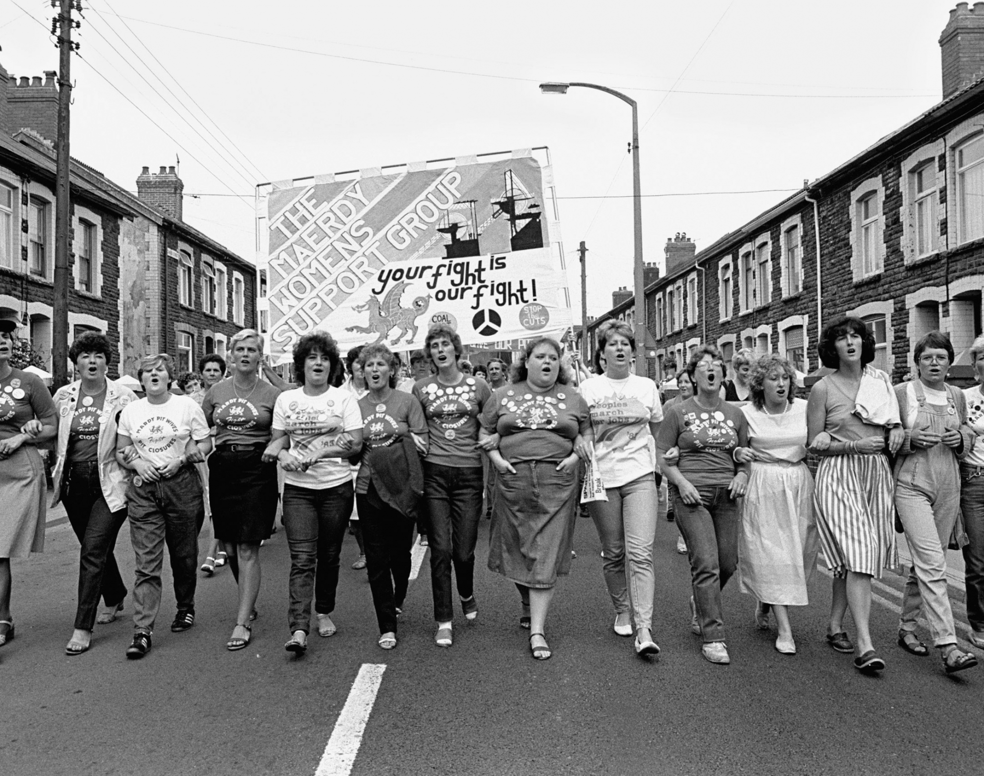 Maerdy Women’s Support Group. Copyright Martin Shakeshaft